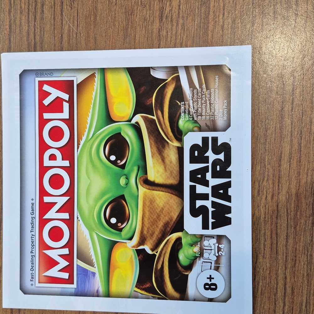 Star Wars Edition Board Game - Multicolor.  Pre-loved.